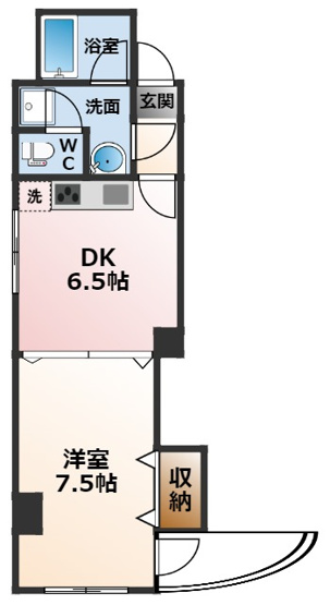 【間取り】 | クィーンライフ鳴尾