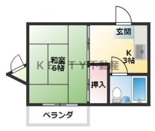 【間取り】 | 持田ハイツ