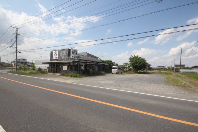 間口土地（１１８３番）の外観|南側より本物件を撮影