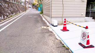 【前面道路含む現地写真】