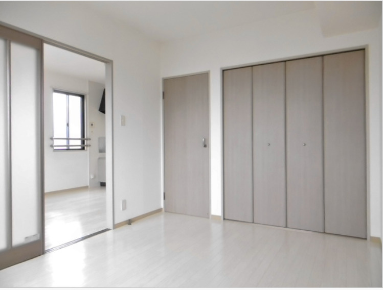 ガーデニアⅡの寝室|ゆとりの広さです