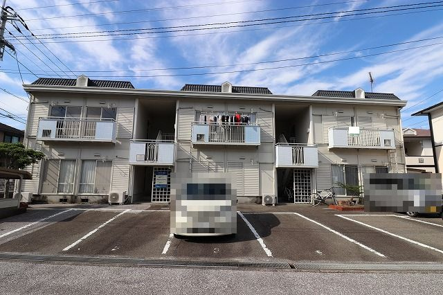 アビタシオン高見Ⅰの外観|外観は落ち着いています