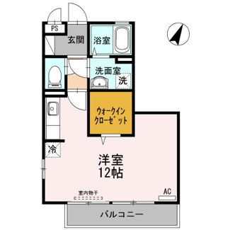 【間取り】 | リファルジェント泉　Ｂ