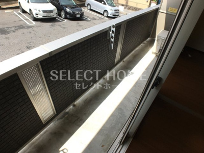 【バルコニー】 | グランブルーⅡ | 同型タイプ落ち着いた時間を過ごせるバルコニーです