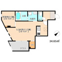 【間取り】 | １ＬＤＫ間取り