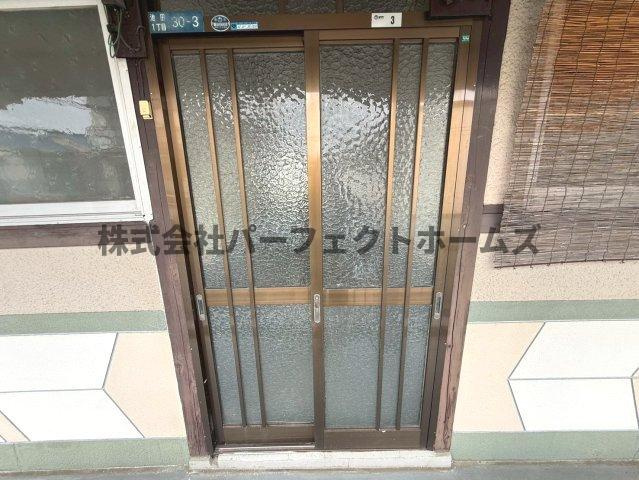 西辻文化（池田1丁目）の玄関|毎日通る玄関はこちらです