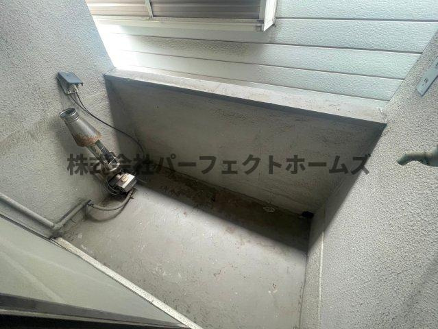 西辻文化のバルコニー