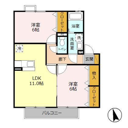 【間取り】 | カルム都