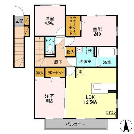 【間取り】 | セジュールフローラ
