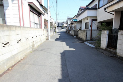 【前面道路含む現地写真】 | 武蔵村山市三ツ藤1丁目 | 西側約5ｍ