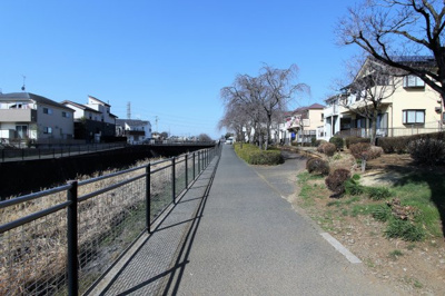 【周辺】 | 武蔵村山市三ツ藤1丁目 | 残堀川遊歩道まで歩いて直ぐです♪