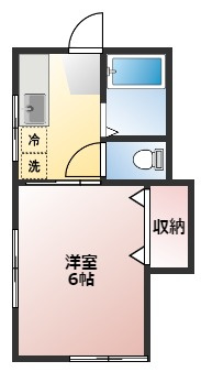 高美ハウスの間取り
