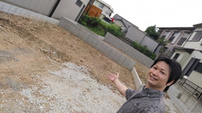 【外観】 | 瑞穂区仁所町１号棟　★仲介手数料無料★中根小学校・萩山中学校　新築一戸建て | 7/28撮影
造成工事完了しました。
瑞穂区の不動産売買はマックスバリュで住まい相談エムワイホームにお任せください。