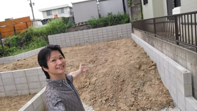 【外観】 | 瑞穂区仁所町　2号棟★仲介手数料無料★中根小学校・萩山中学校　新築一戸建て | 7/28撮影
造成工事完了しました。
瑞穂区の不動産売買はマックスバリュで住まい相談エムワイホームにお任せください。