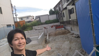 【外観】 | 瑞穂区仁所町　2号棟★仲介手数料無料★中根小学校・萩山中学校　新築一戸建て | 8/26撮影
瑞穂区の不動産売買の事ならマックスバリュで住まい相談エムワイホームにお任せください。