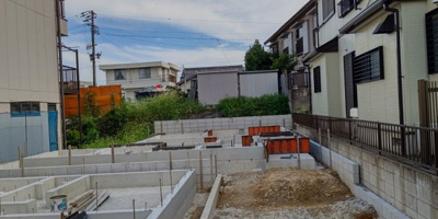 【外観】 | 瑞穂区仁所町　2号棟★仲介手数料無料★中根小学校・萩山中学校　新築一戸建て | 8/26撮影
瑞穂区の不動産売買の事ならマックスバリュで住まい相談エムワイホームにお任せください。