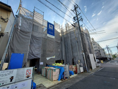 【外観】 | 千種区内山2号棟　★仲介手数料無料★内山小学校・今池中学校　新築一戸建て | 9/24撮影
千種区の不動産売買の事ならマックスバリュで住まい相談エムワイホームにお任せください。