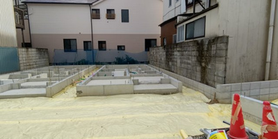 【外観】 | 千種区内山2号棟　★仲介手数料無料★内山小学校・今池中学校　新築一戸建て | 8/31撮影
千種区の不動産売買の事ならマックスバリュで住まい相談エムワイホームにお任せください。