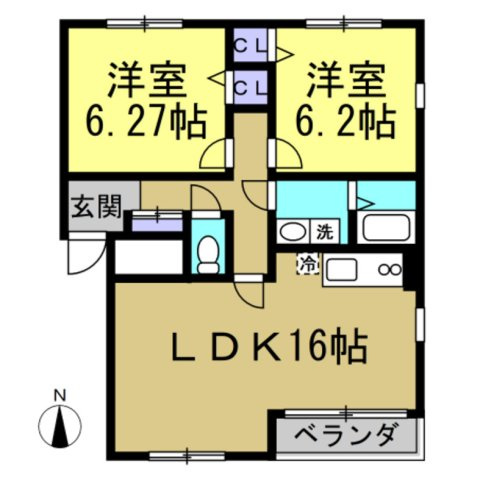 Be Mineの間取り