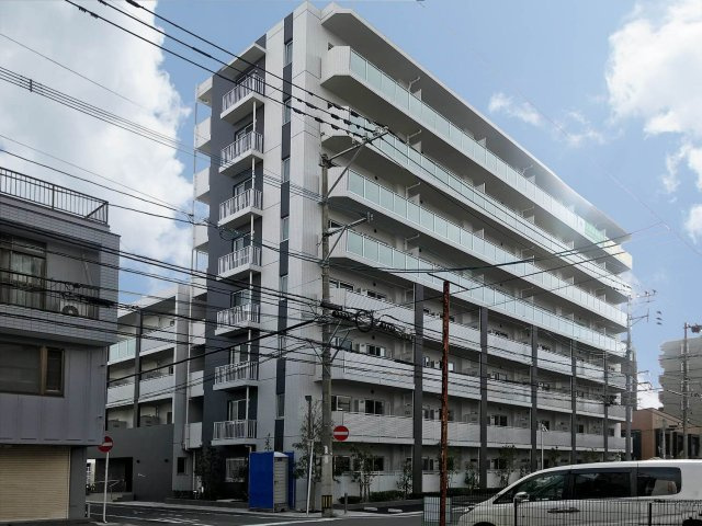 【外観】 | フラッツ東比恵 | 外観は落ち着いています