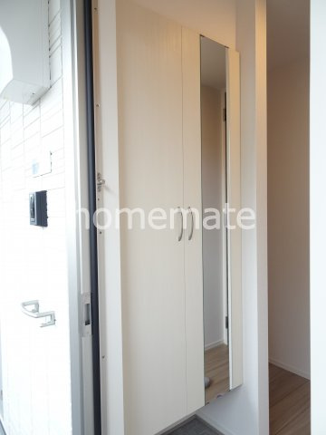 熊本市中央区琴平１丁目のアパートの玄関