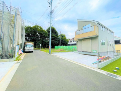 【前面道路含む現地写真】 | 立川市一番町1期 | 東側5ｍ公道