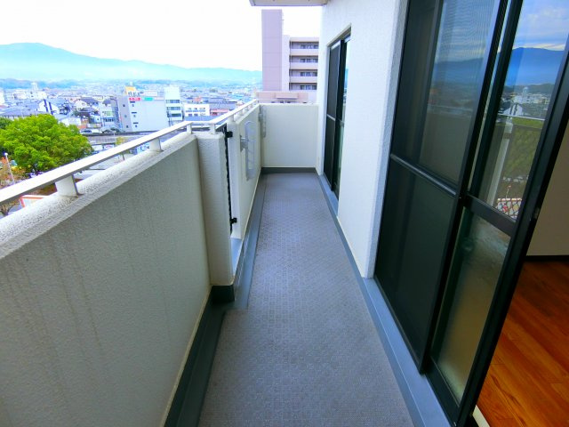 麻野ビルのバルコニー