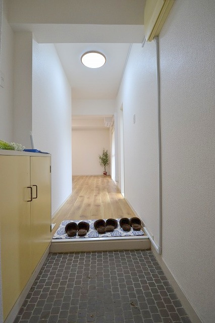 ライオンズマンション広島の玄関