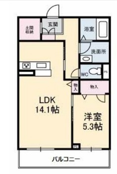 グランマスト米原の間取り
