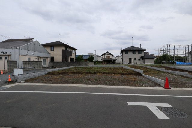 鴻巣市箕田の売地の外観