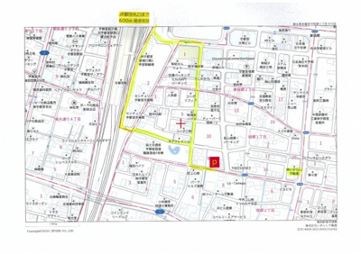 【地図】 | 宿郷一丁目エレベータ・タワー月極駐車場