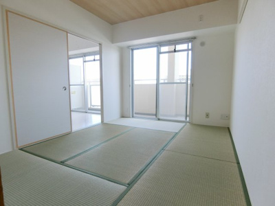 【和室】 | カサベラセントラルプラザ長田 | い草の香りが落ち着く素敵な和室です