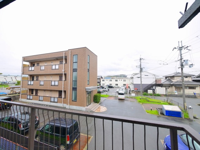 ハイツ西九条の展望|日当たり良好です。