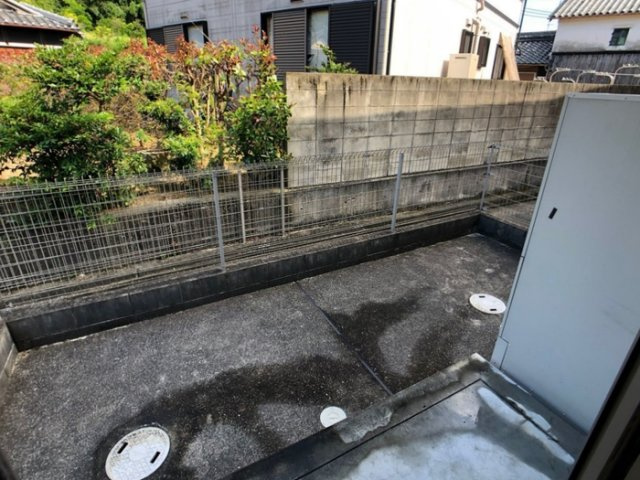 イヴェールアージュのバルコニー