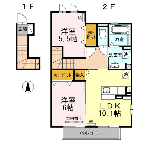 【間取り】 | カーサ　カルダ