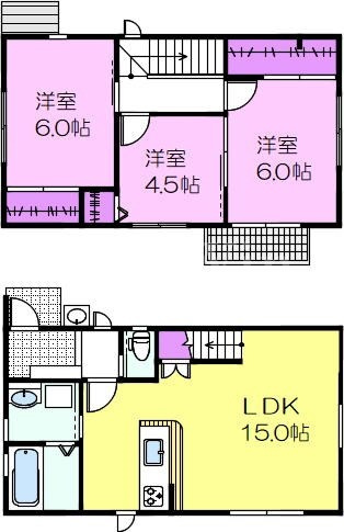 IW SUMIKA Bの間取り
