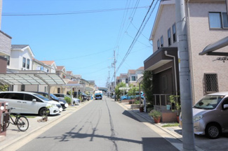 【前面道路含む現地写真】