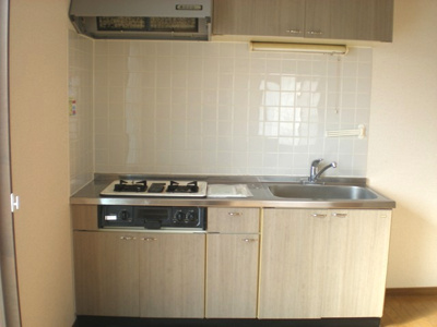 【キッチン】 | アピオン前九年Ⅰ | システムキッチン　２口ガスコンロ