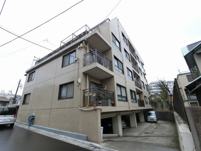 【外観】 | クレスト山王ヒルズ | 総戸数１５戸、昭和４６年３月築、自主管理物件です。