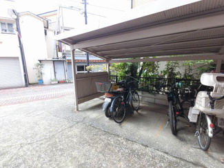 【その他共用部分】 | バイク置場です。