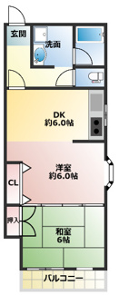 【間取り】 | フォレスト1
