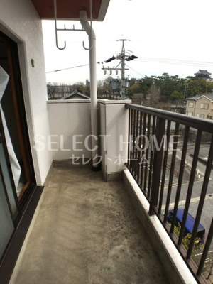 【バルコニー】 | メゾン黒栁 | 落ち着いた時間を過ごせるバルコニーです