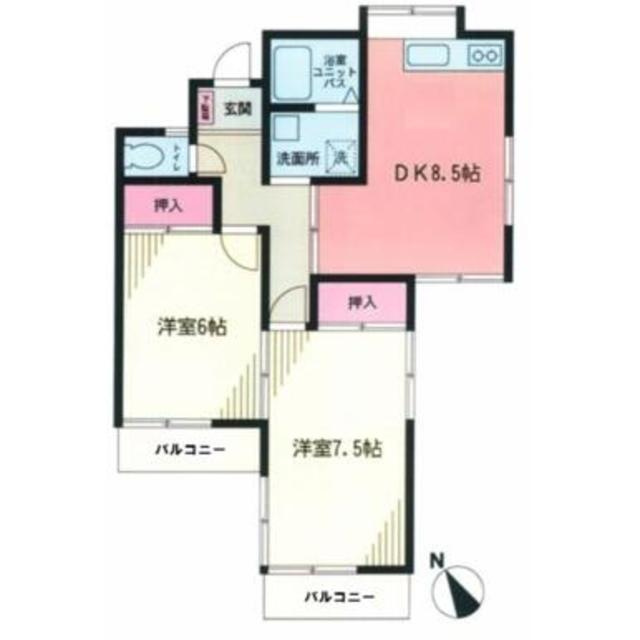 バイカルＢの間取り