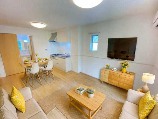 メゾン　エトワールⅡの居間・リビング|CGで家具等を配置したもので家具等は含まれません