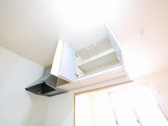 グランディール（青野町）の収納|キッチン上の収納です