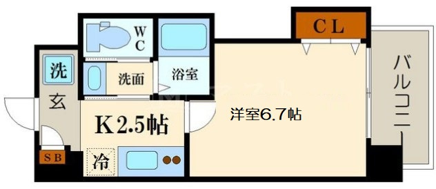 【間取り】 | Luxeドーム前Ⅱ