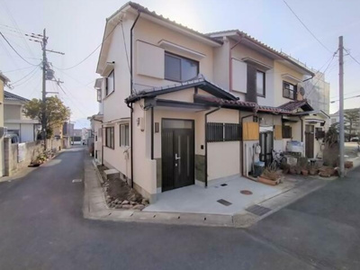 【外観】 | 山科区北花山寺内町　中古テラスハウス（賃貸オーナーチェンジ）