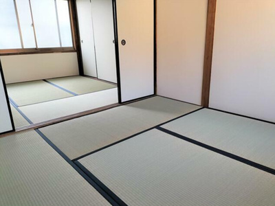 【和室】 | 山科区北花山寺内町　中古テラスハウス（賃貸オーナーチェンジ）