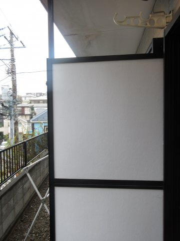 ハイツアオキ第一のバルコニー
