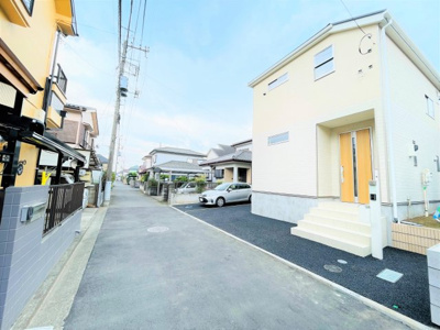 【前面道路含む現地写真】 | 武蔵村山市大南第18 | 東側4.01ｍ～4.03ｍ道路